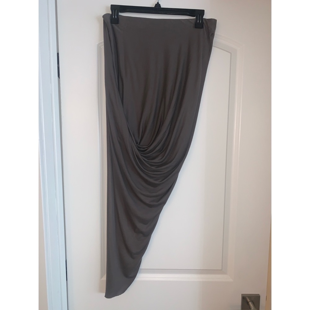 Helmut Lang Draped Skirt